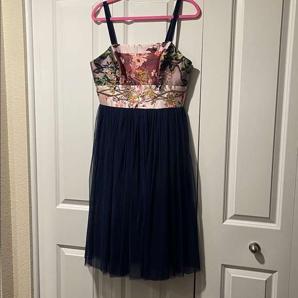NWT Anthropologie Moulinette Soeurs Rare Tulle Skirted Floral Dress 10 - Picture 3 of 16